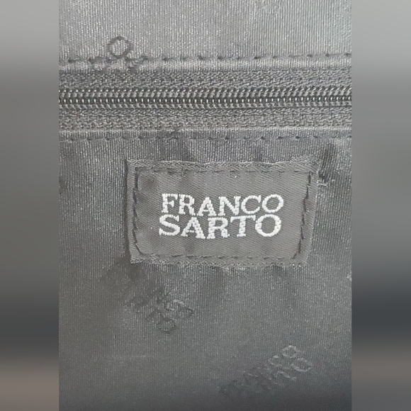 Franco Sarto Women Elegant Vintage Alligator Embossed Leather Satchel - Picture 14 of 14